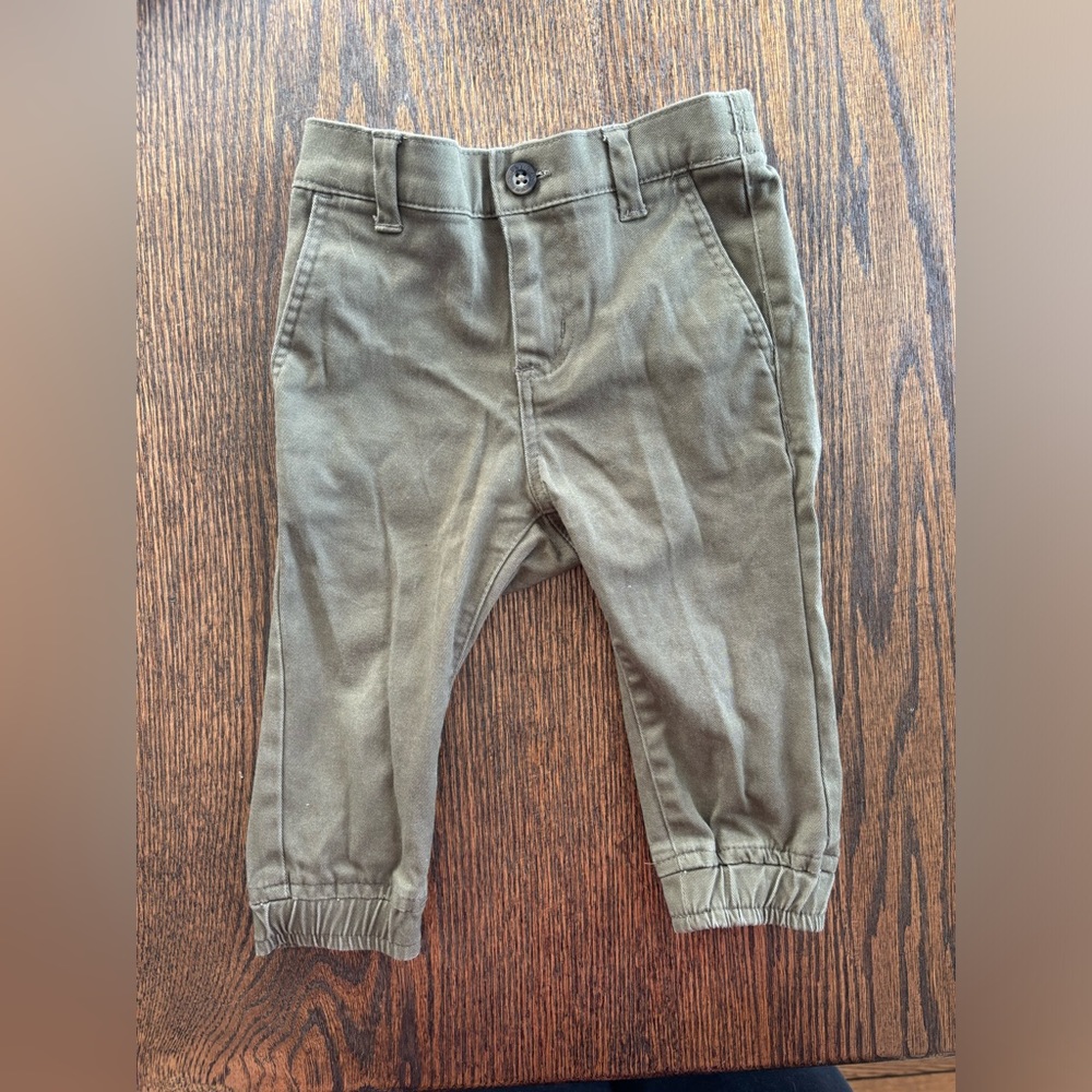 Janie and Jack pants. Hardly worn. Pet and smoke free home. 12-18 mo